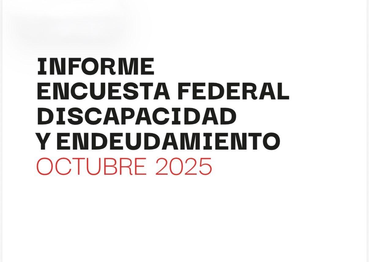 Encuesta federal discapacidad y endeudamiento